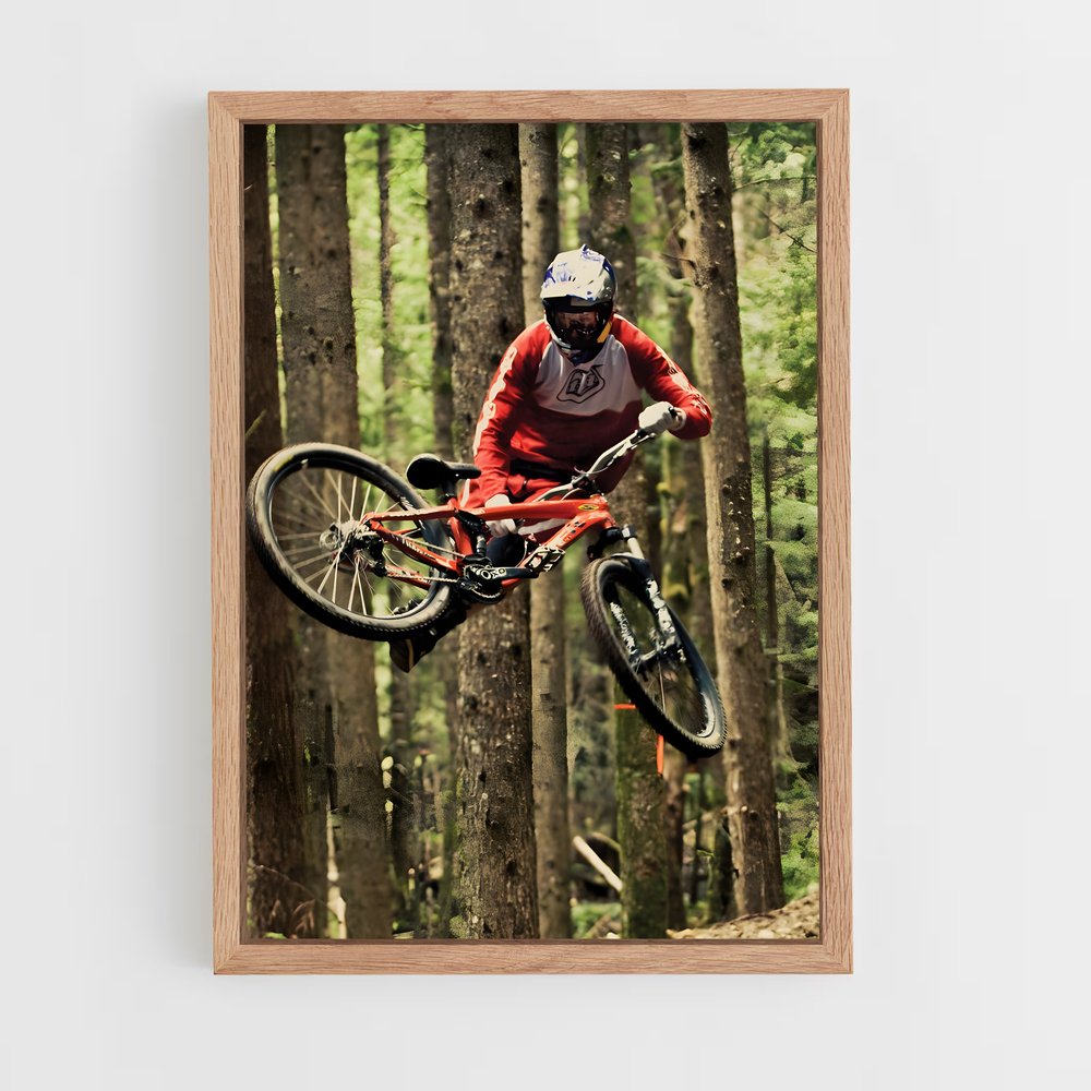 Poster Envol Épique – affiche Cyclisme (vue 4)